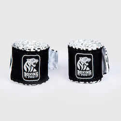Martial Arts Hand Wraps Boxing Pro Elite Zebra