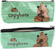 Lean Toys Pencil Case Green