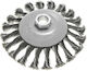 Perie De Sârmă Tip Disc 125mm Sârmă Împletită Din Oțel M14
