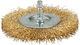 Wire Wheel Brush Brass Coated