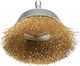 Wire Cup Brush Brass Coated