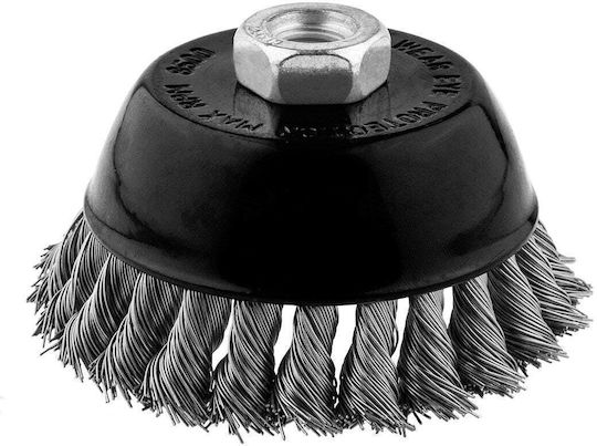 Perie De Capăt 100 Mm Sârmă Răsucită Inox M14