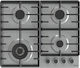 Gorenje Gaskochfeld Autonom 60x52εκ. Silber