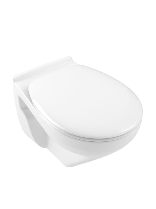 Capac WC Plastic Alb