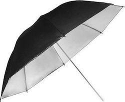 Umbrelă Fotografie Glareone Argintie 90cm