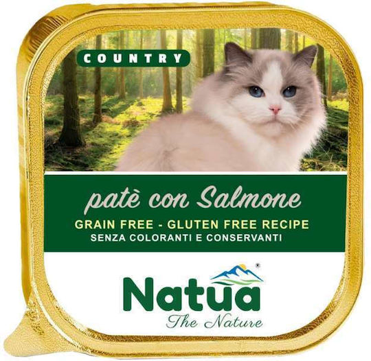 Natua Hrana Pentru Pisici Cu Somon Și Carne 100gr