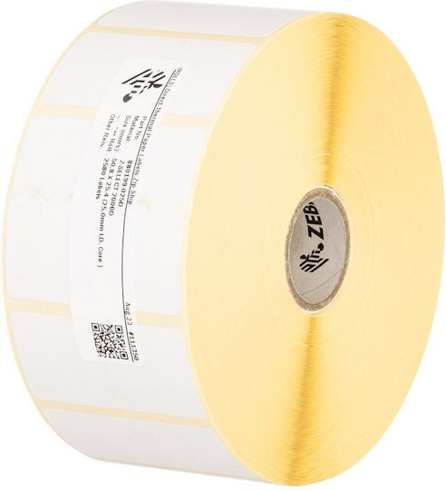 Zebra Αυτοκόλλητες Ετικέτες σε Ρολό 76.2x44.5mm