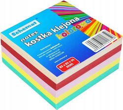 Interdruk Hârtie de Notițe Colorată 83x83x35mm Lipită