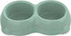 Plastic Food Bowl for Dog 2 Spots