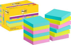 Post-it Notizblöcke 3m Post-it Super Sticky Notes 47,6x47,6mm 12x90 Stück Palette Cosmic Post-it Notizblöcke 3m Post-it Super Sticky Notes 47,6x47,6mm 12x90 Stück Palette Cosmic