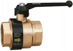 Ballstop Ball Valve Built-in Check Valve Potable Water 1 1/2 Lever Handle