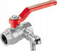 Сферичен Кран Perfexim Pha-008 G1/2 Ww Pn30 C Dn15 Кран За Източване Cuzn-c