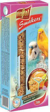Vitapol Smakers Budgerigars 3 1 Birds Food 130g