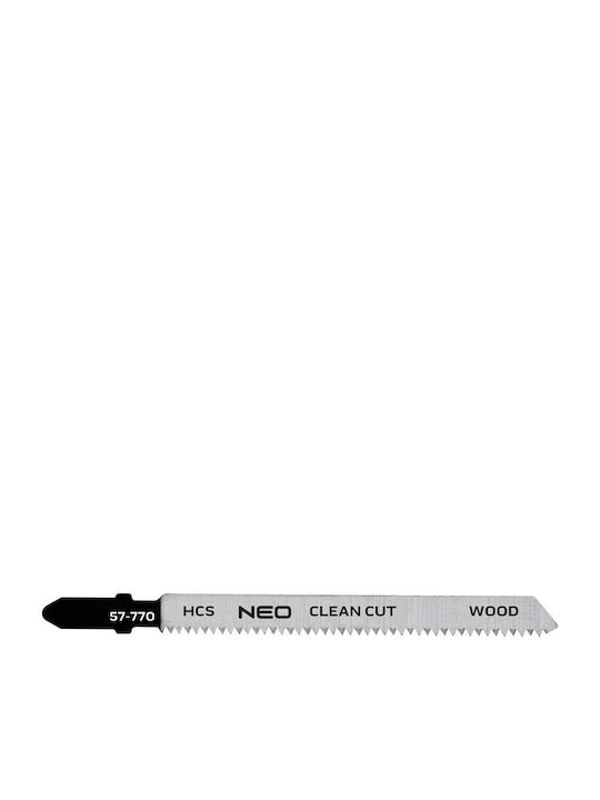 NEO Stichsägeblätter 15tpi Hcs T-Schlüssel Set 2 Stück Sauberer Schnitt