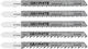 Jigsaw Blade Set 6 Tpi 10 Tpi Hcs T-shank 5 Pcs