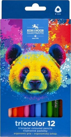 Пастели Triocolor Niedzwiedz 12 Цвята