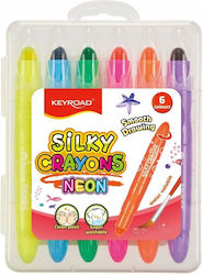 Keyroad Neon Gel Crayons 6 Pcs Mix Neon Colors