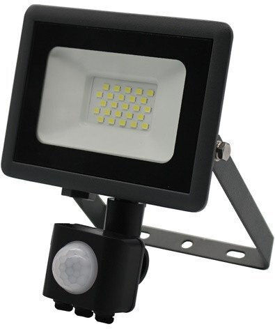Lumax Водоустойчив LED Прожектор 20W с Motion Sensor IP65