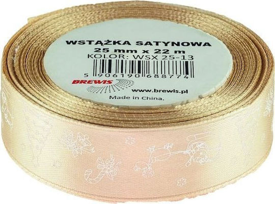 Brewis Christmas Ribbon 2.5cm 1pc