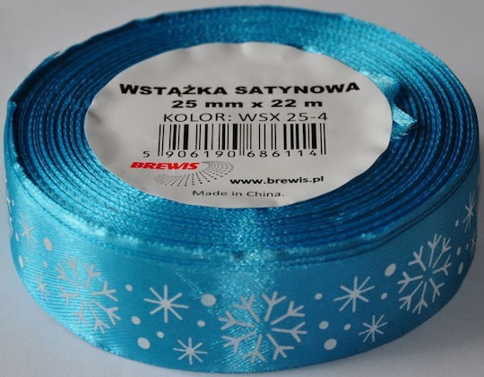 Brewis Christmas Ribbon 2.5cm 1pc