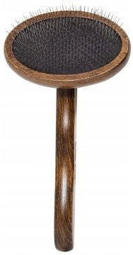 DKD Home Decor Bürste Hunde zur Fellreinigung Grau