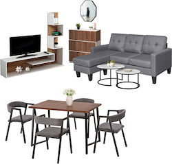 HomeMarkt Σετ Σαλονιού 11τμχ HM21295