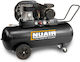 Nuair Compresor de aer cu Putere 3hp și Rezervor de aer 150lt B2800B/150