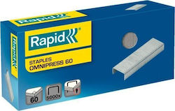 Rapid Rapid Omnipress 60 Συνδετήρες 8.5 Mm Γαλβανισμένο Σύρμα Πακέτο 5000 Rapid Rapid Omnipress 60 Συνδετήρες 8.5 Mm Γαλβανισμένο Σύρμα Πακέτο 5000