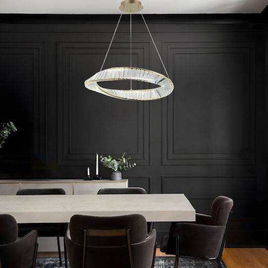 Universo Illuminazione LED Lumini Suspendate Alb 100x60cm Universo Illuminazione LED Lumini Suspendate Alb 100x60cm