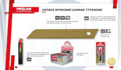 Pro-line Ersatzklingen 18*0,5mm Sk5 Stück 10 Titan Karte