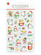 Kandalepas Weihnachtsaufkleber Puffy Schneemänner Psx4130v
