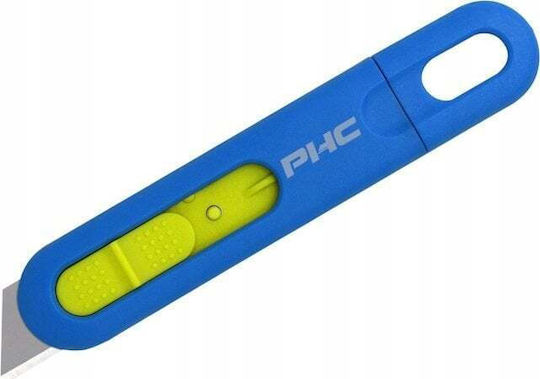 Dedra Safe Knife Phc Volo Automatic Retractable Non Replaceable Blue Blade