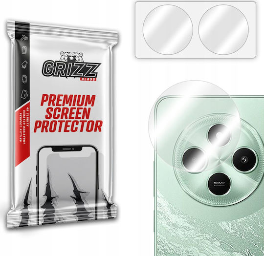 GrizzGlass Hybridglass Kameraschutz Gehärtetes Glas Transparent für Xiaomi POCO C75