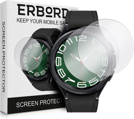 2x Стъкло Erbord Samsung Galaxy Watch 6 Classic 47mm Бързо