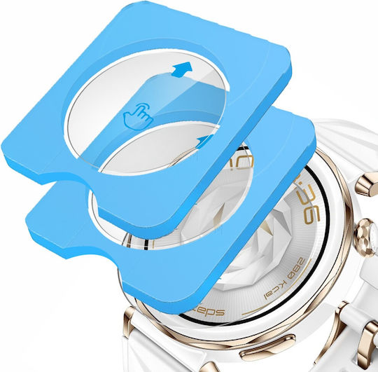 2x Стъкло Erbord Huawei Watch GT 5 Pro 42mm Рамка За Закрепване