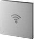 Πινακίδα Σήμανσης Δικτύου Wi-fi 120x120 Mm Ανοξείδωτη Αυτοκόλλητο Thirard 00342387