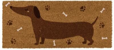 Out of the Blue Πατάκι Εισόδου Dachshund 70x30εκ. BG-5-2096