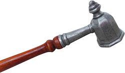 Candelabra Candle Holder Hat Polygonal Bell Tin Beech Wood No4 38cm Candelabra Candle Holder Hat Polygonal Bell Tin Beech Wood No4 38cm