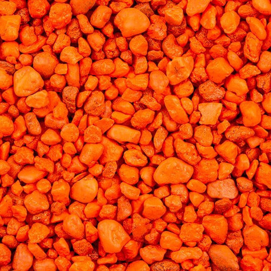 Nisip Natural Pentru Acvariu Portocaliu 4-6 Mm 1 Kg