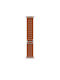 Apple Alpine Loop - S Curea Terra Cotta - Natural Titanium Finish (Apple Watch 44/45/46mm/Ultra 49mm)