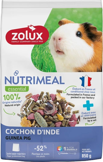 Zolux Μείγμα Τροφής Ινδικά Χοιρίδια Nutrimeal 4 850g