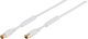 Vivanco Antenna Cable Coax male - Coax female White 10m 1pcs