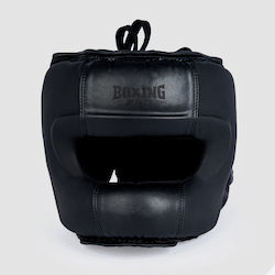 Boxing Pro Boxhelm Erwachsene Volles Gesicht Schwarz