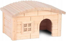 Wooden Hamster House 20.5x13x12 Cm