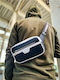 Piele Geantă pentru bărbați De umăr / tip crossbody Neagră