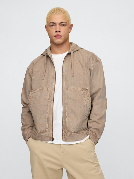 GAP Denim Jacket Taupe