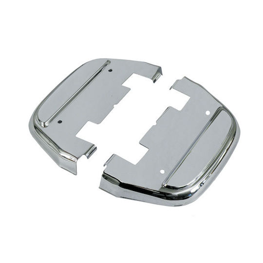 Capace Picior De Picior Pasager Echipament De Protecție Pentru Motociclete Harley Davidson '86-'24 Flt Touring '86-'24 Fl Softail '06-'17 Dyna Cromiu Covers Passenger Floorboards Chrome
