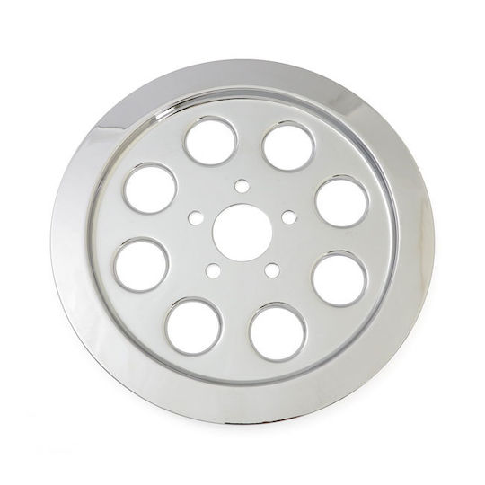 Capac Spate Pinion Curea Motocicletă Harley-Davidson 82-99 Big Twin Twin Cam Cromiu Capac Interior Pinion Găuri 70t