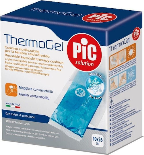 PiC Solution Thermogel Wärmflasche & Kühlpackung Mit Bezug Allgemeine Verwendung 10x26cm
