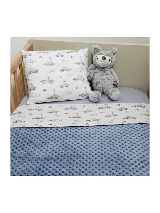 Baby Oliver Baby Blanket Cot Minky 100x150cm